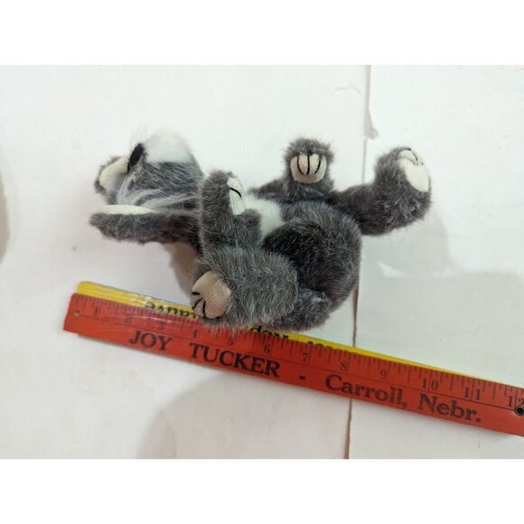 TY Attic Treasures Brisbane the Koala plush toy   9 inch jointed gray  white  st - Picture 9 of 11